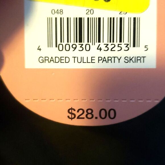 SO Girls’ Size 10/12 Grey Shimmery Sequined Graded Tulle Party Skirt – NWT - Picture 5 of 5